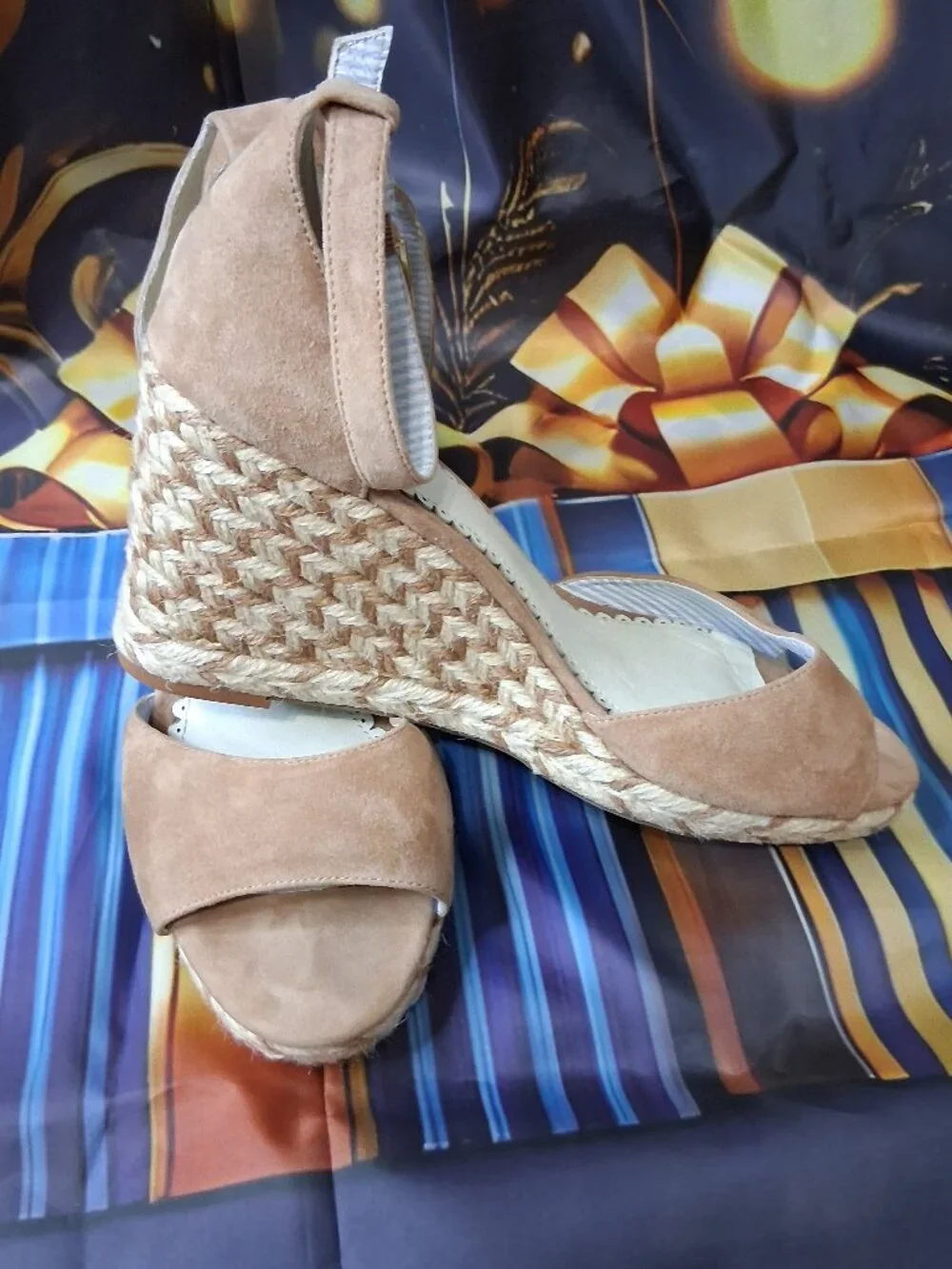 1901 Nadine Espadrille Wedge Sandal.